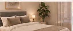 A clean, welcoming bedroom